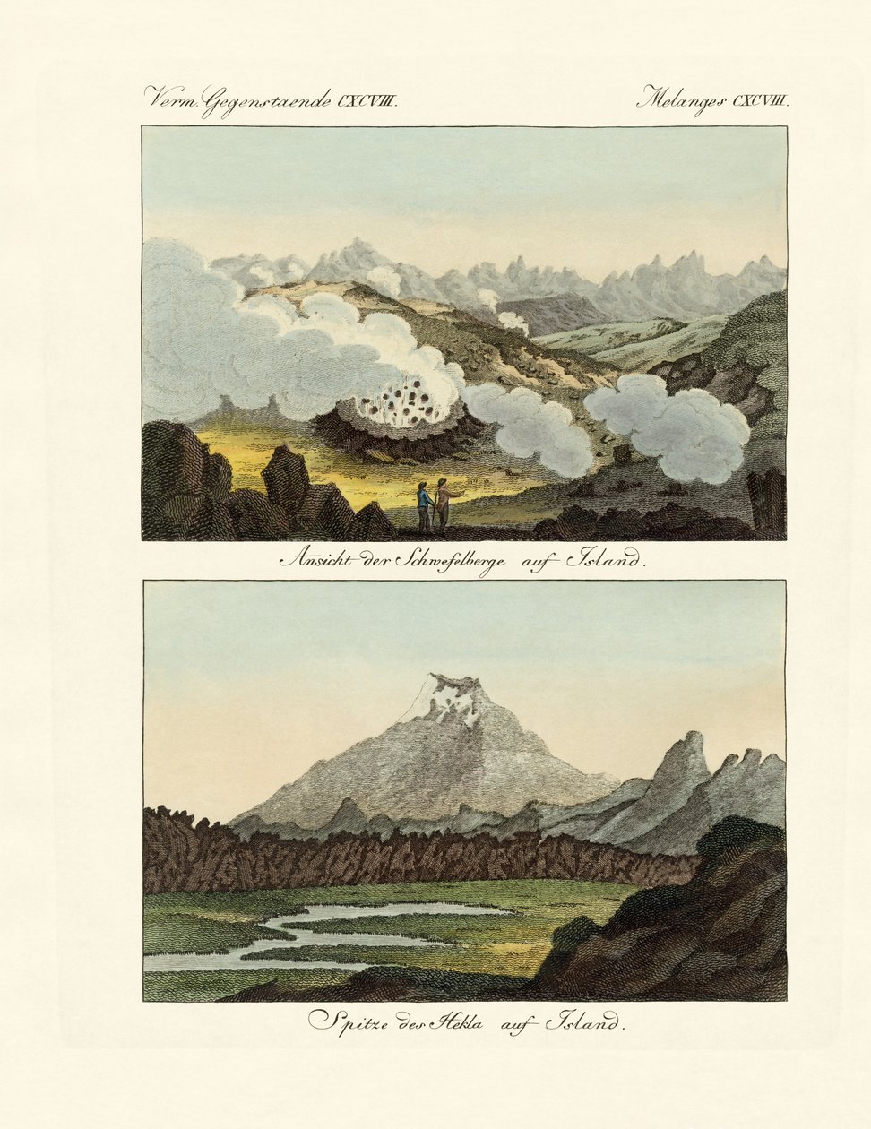 Vistas de las Montañas de Azufre en Islandia de German School