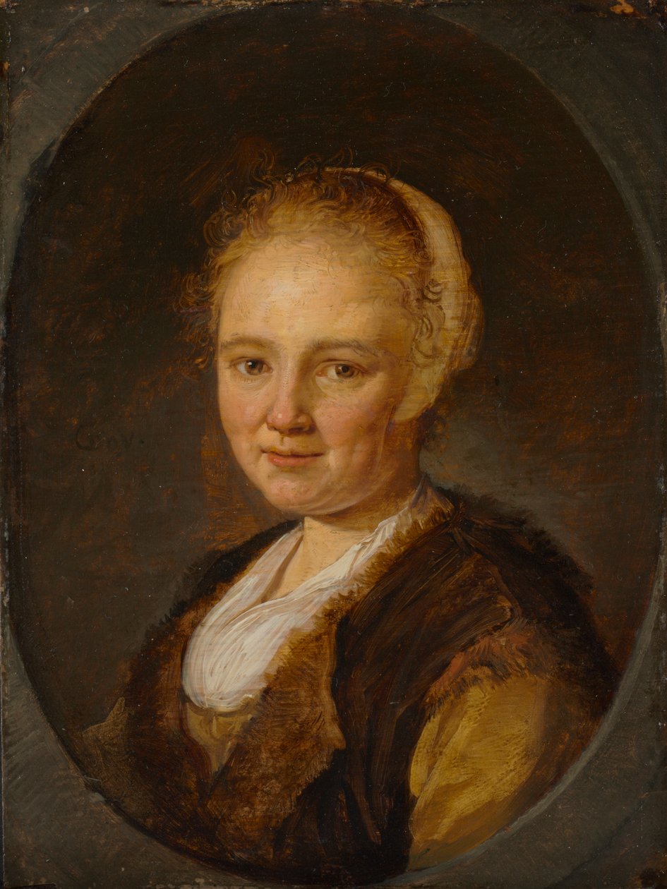 Una joven de Gerrit Dou