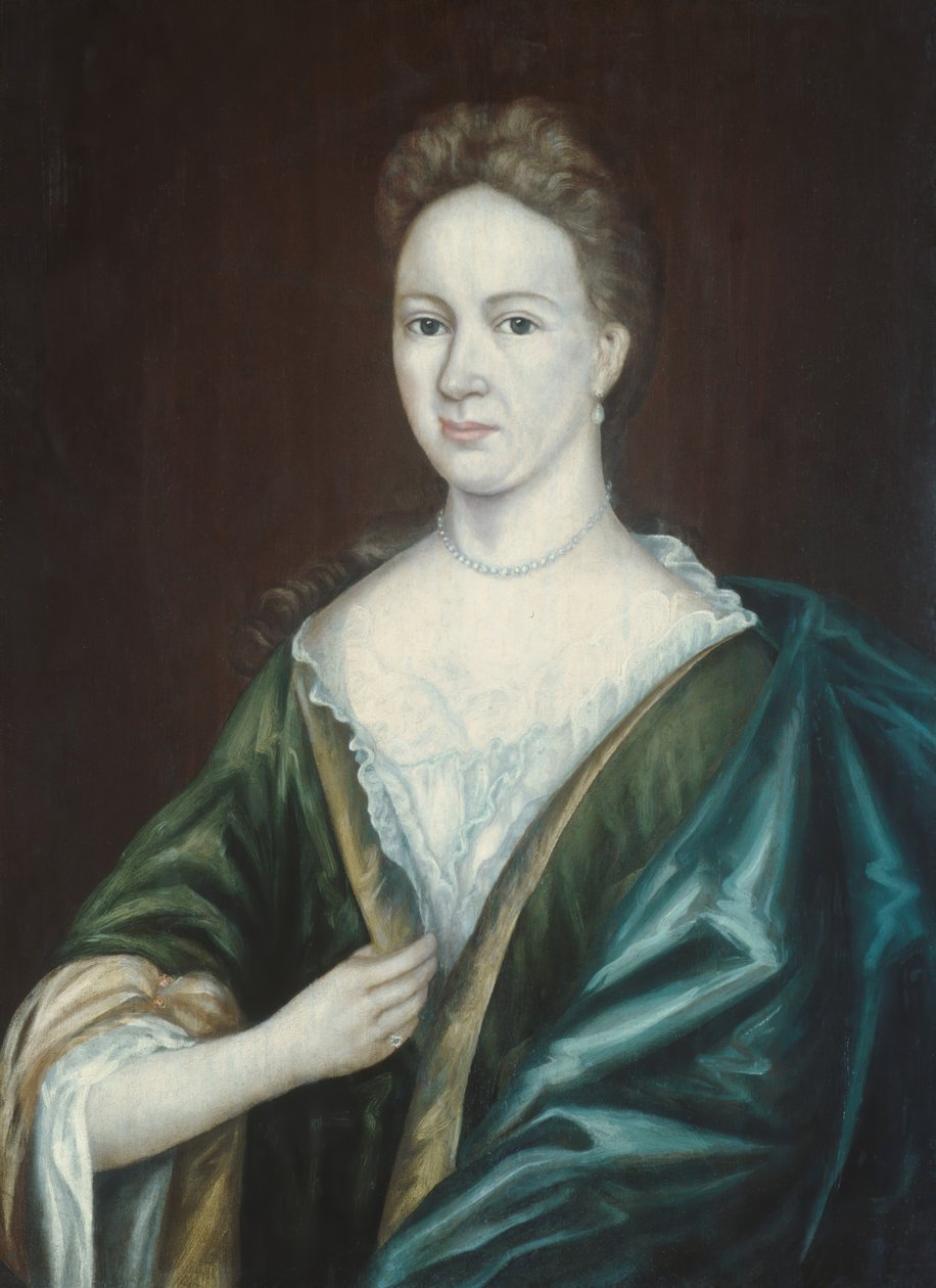 Sra. Augustus Jay, ca. 1700 de Gerrit Duyckinck