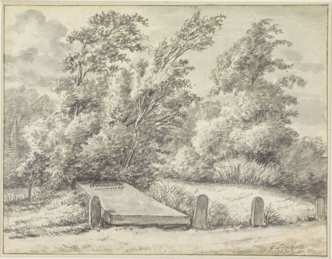 Tumba de Johannes Jelgerhuis Rienksz. de Gerrit Lamberts