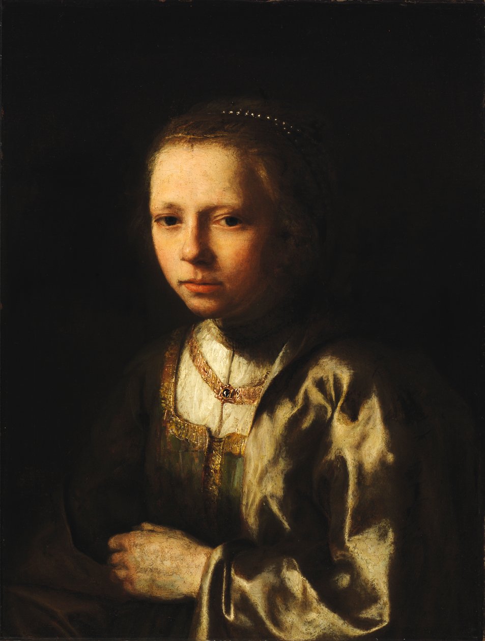 Niña joven, siglo XVII de Gerrit Willemsz Horst