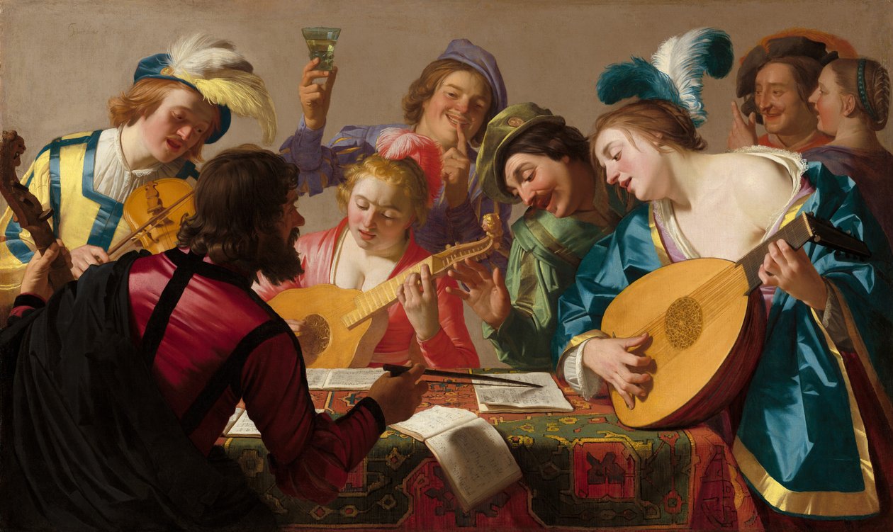 El concierto de Gerrit van Honthorst