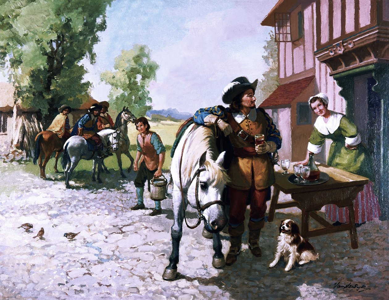 Parada en la posada de Gerritt Vandersyde