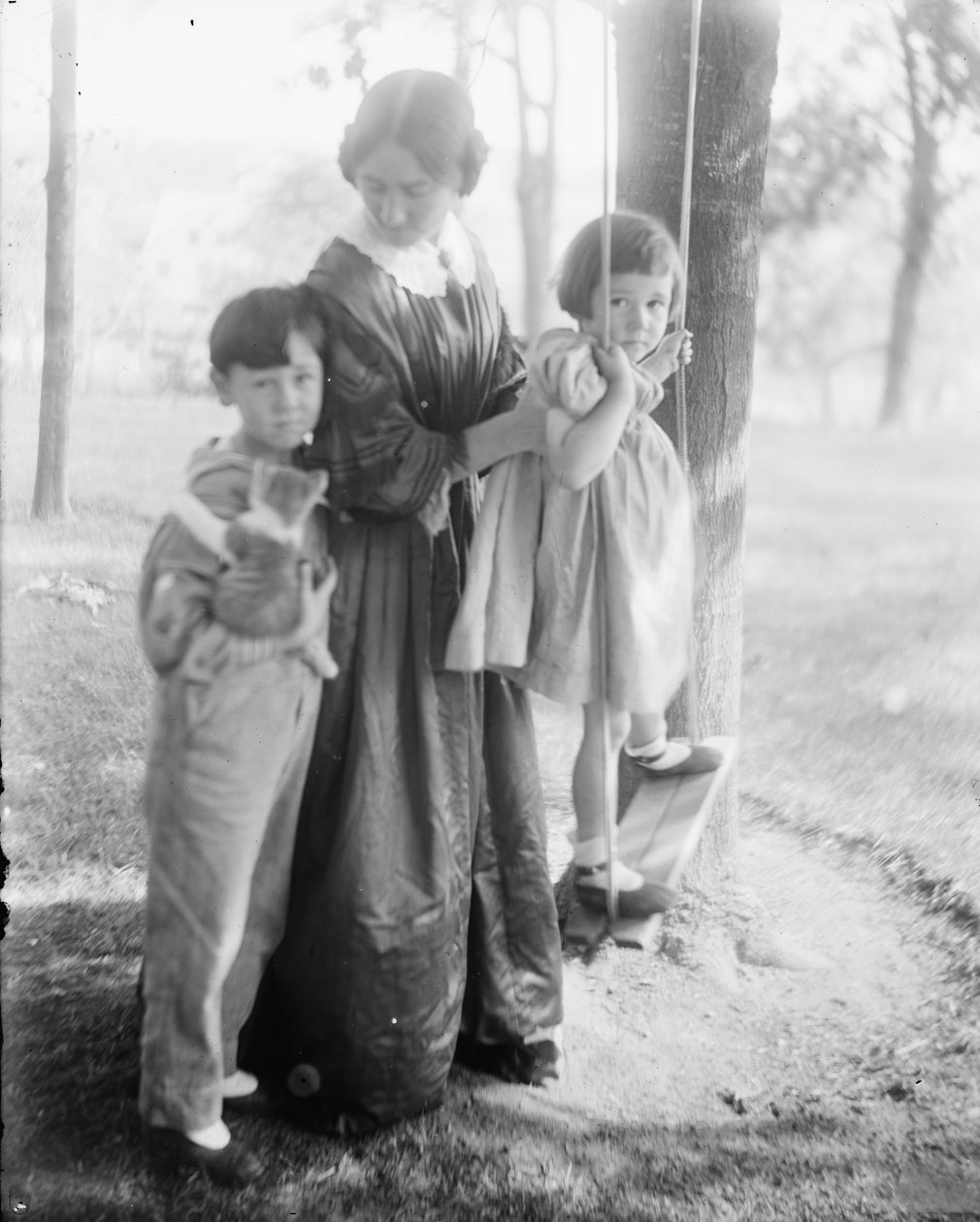 Sra. Turner y sus hijos, 1910 de Gertrude Käsebier