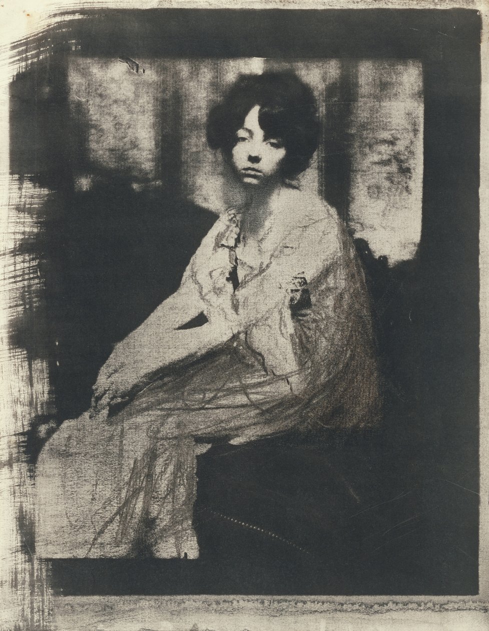 [Mujer sentada] de Gertrude Käsebier