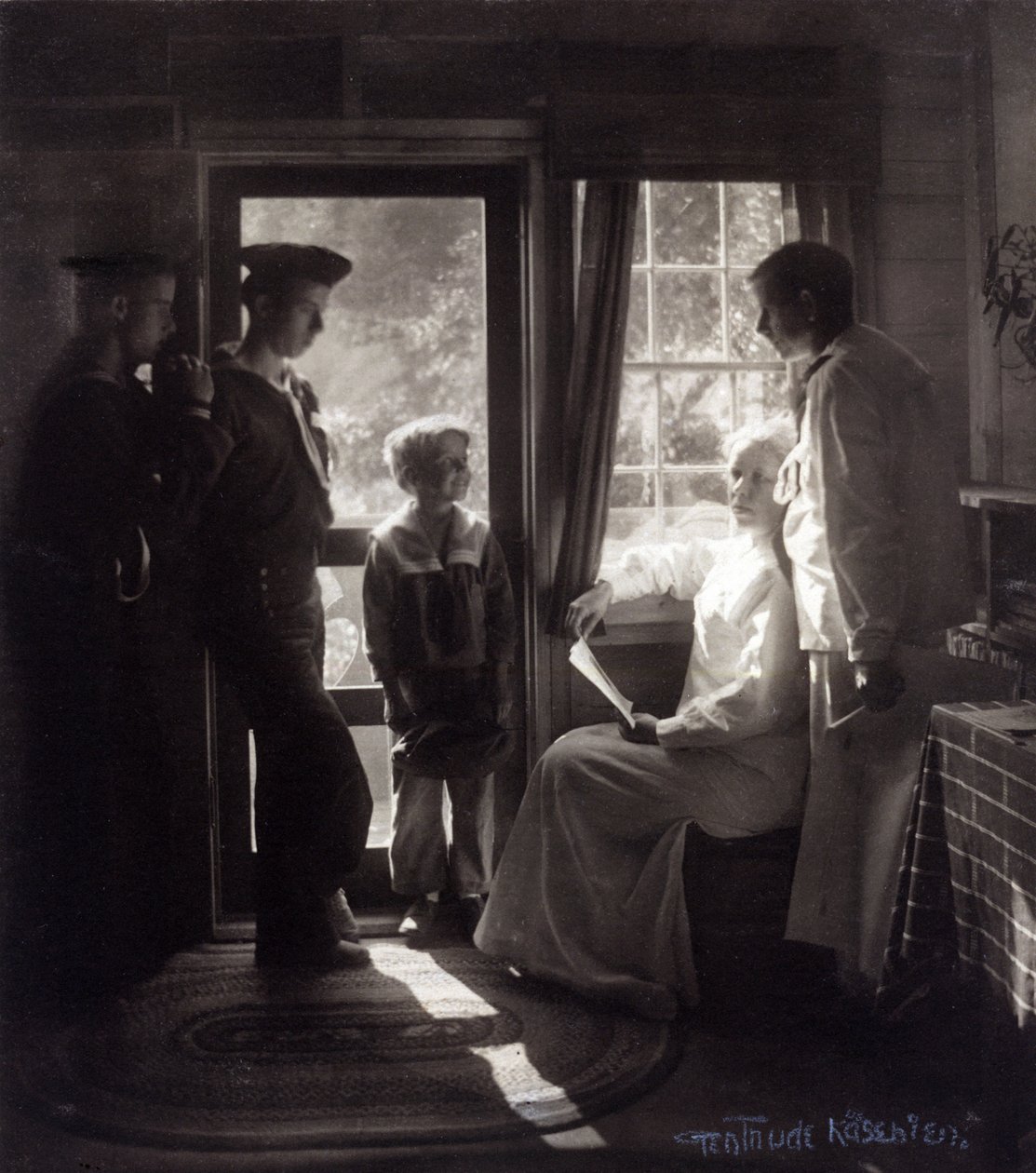 Luz del sol en la casa de Gertrude Käsebier