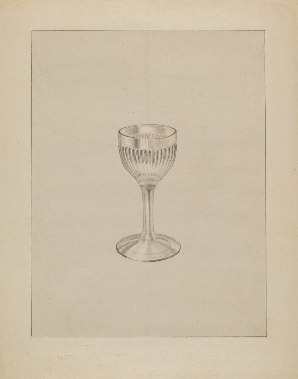 Copa de vino, c. 1936 de Gertrude Lemberg