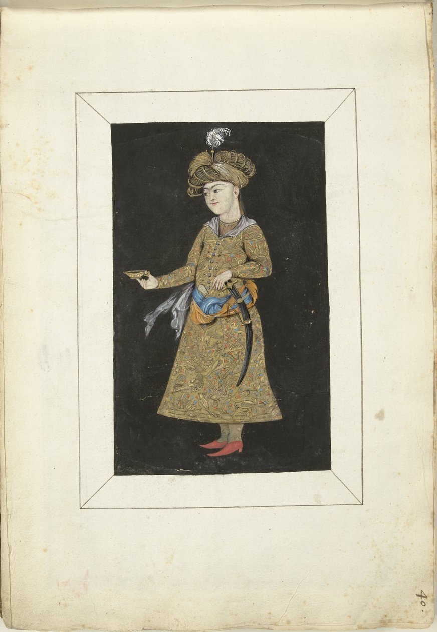 Miniatura persa de Gesina ter Borch (possibly)