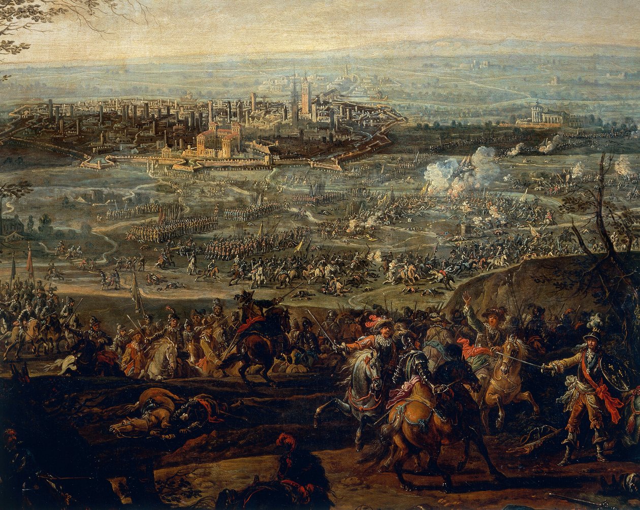 Batalla de Pavía de Gherardo Poli