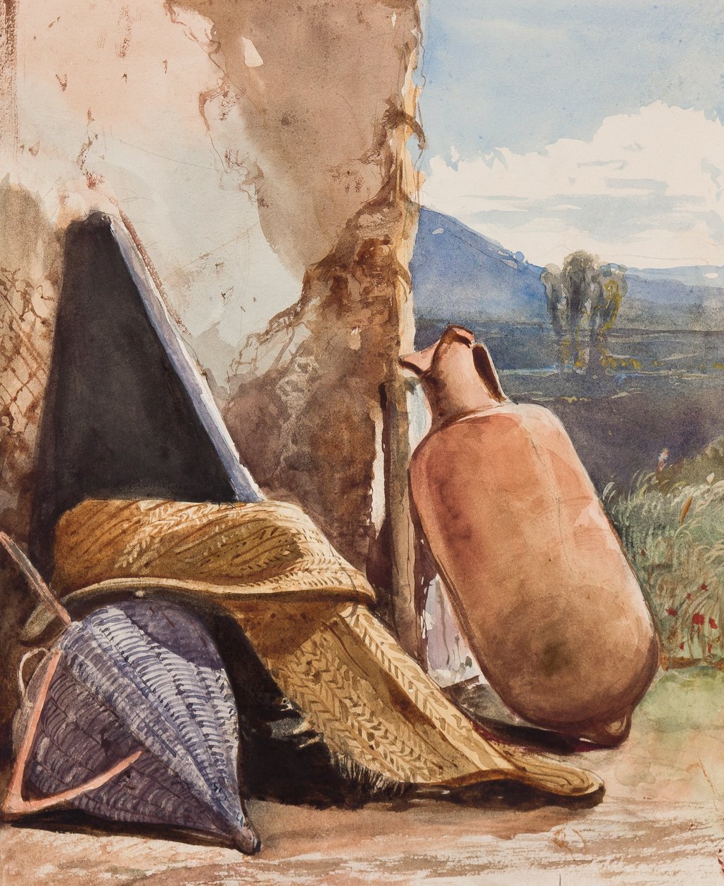 Cestas y ánforas, con adiciones del Príncipe Alfonso María di Borbone (1841-1934) de Giacinto Gigante
