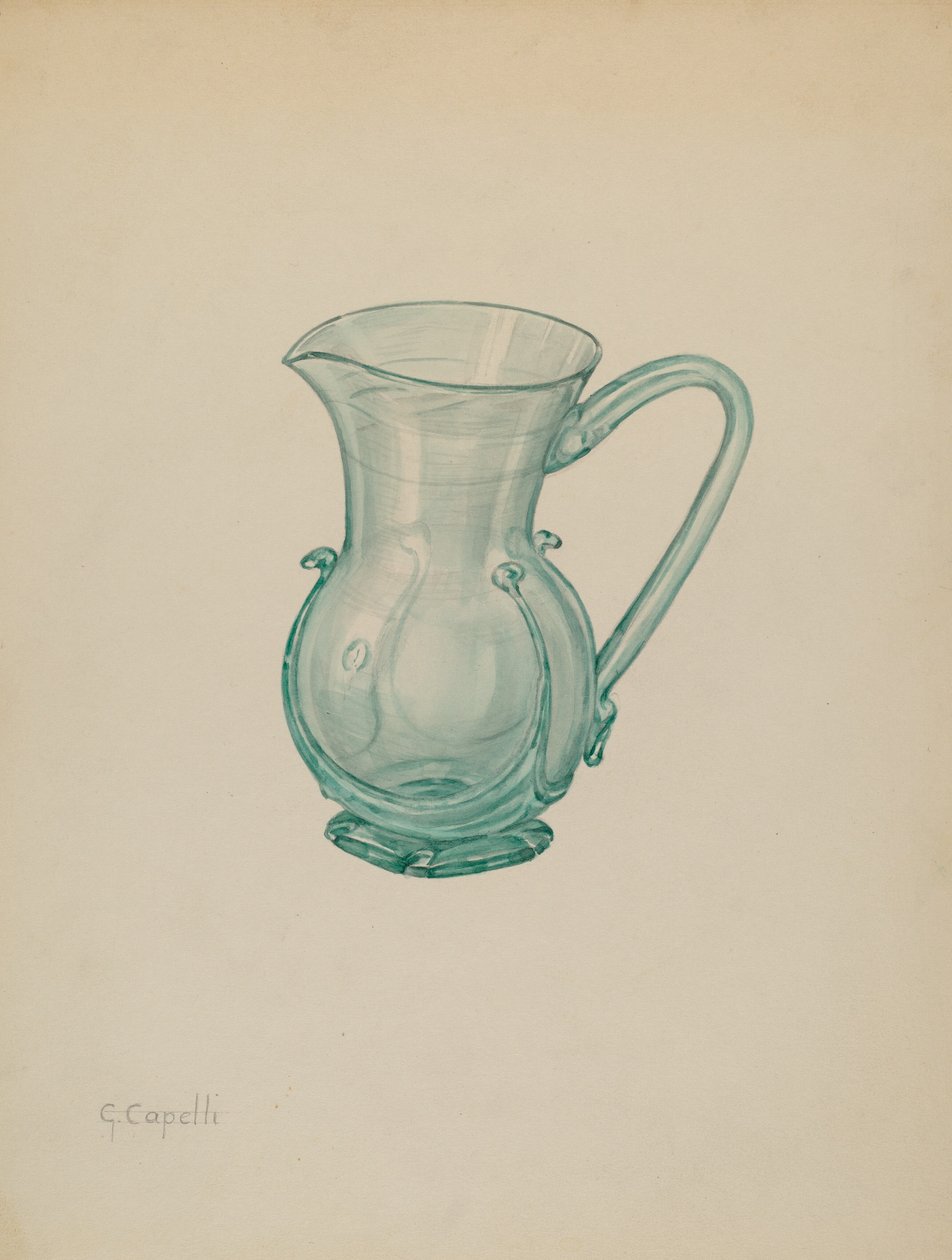 Jarra de crema, c. 1937 de Giacinto Capelli