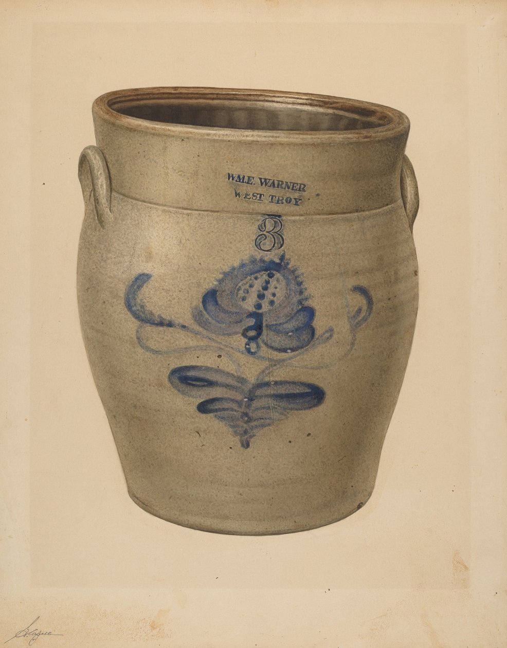 Crock, c. 1940 de Giacinto Capelli