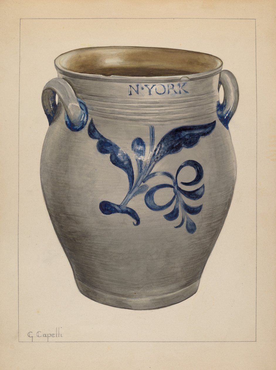Jarra, c. 1937 de Giacinto Capelli