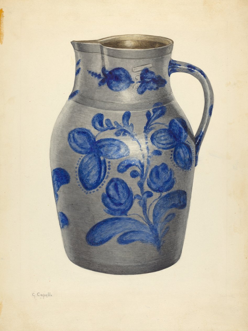 Jarra, c. 1940 de Giacinto Capelli