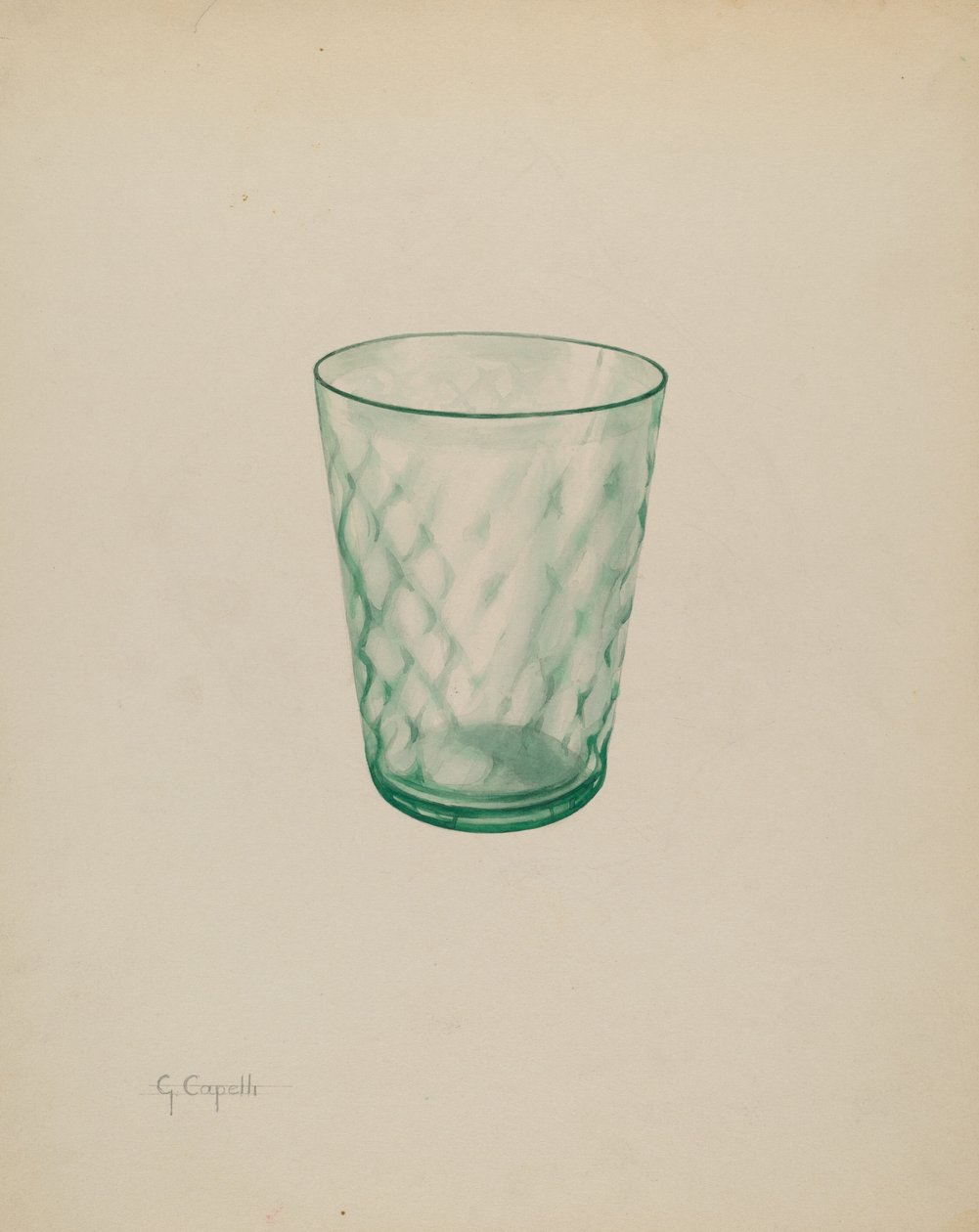Vaso, c. 1937 de Giacinto Capelli