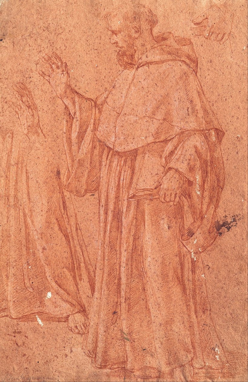 Estudio de San Agustín de Giacinto Gimignani