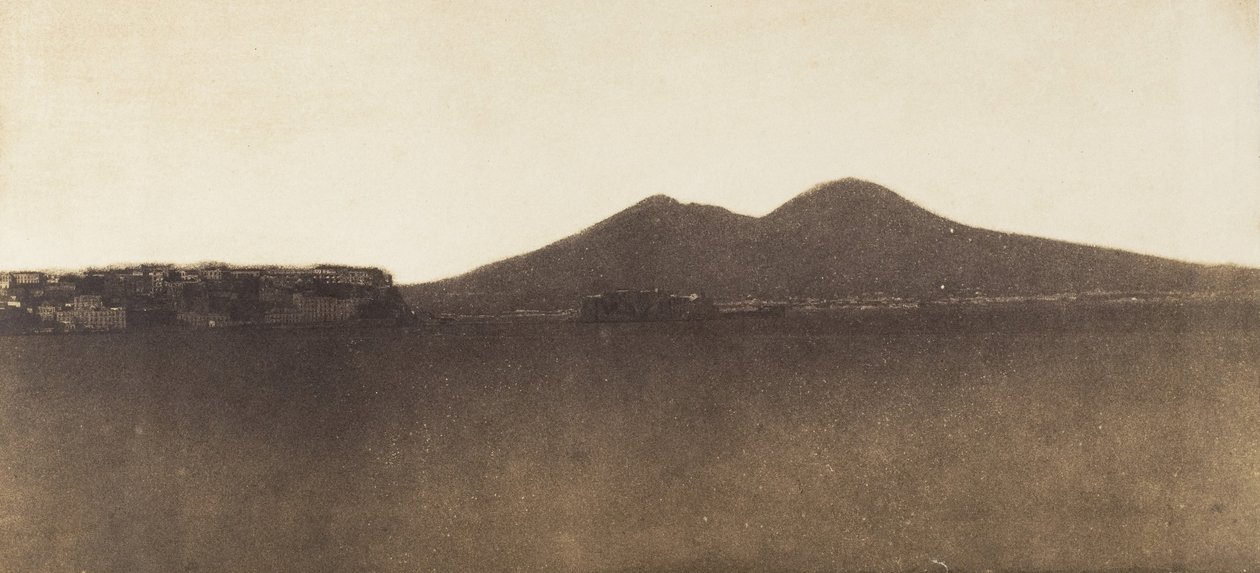 [Vesubio desde Mergellina], ca. 1855 de Giacomo Caneva