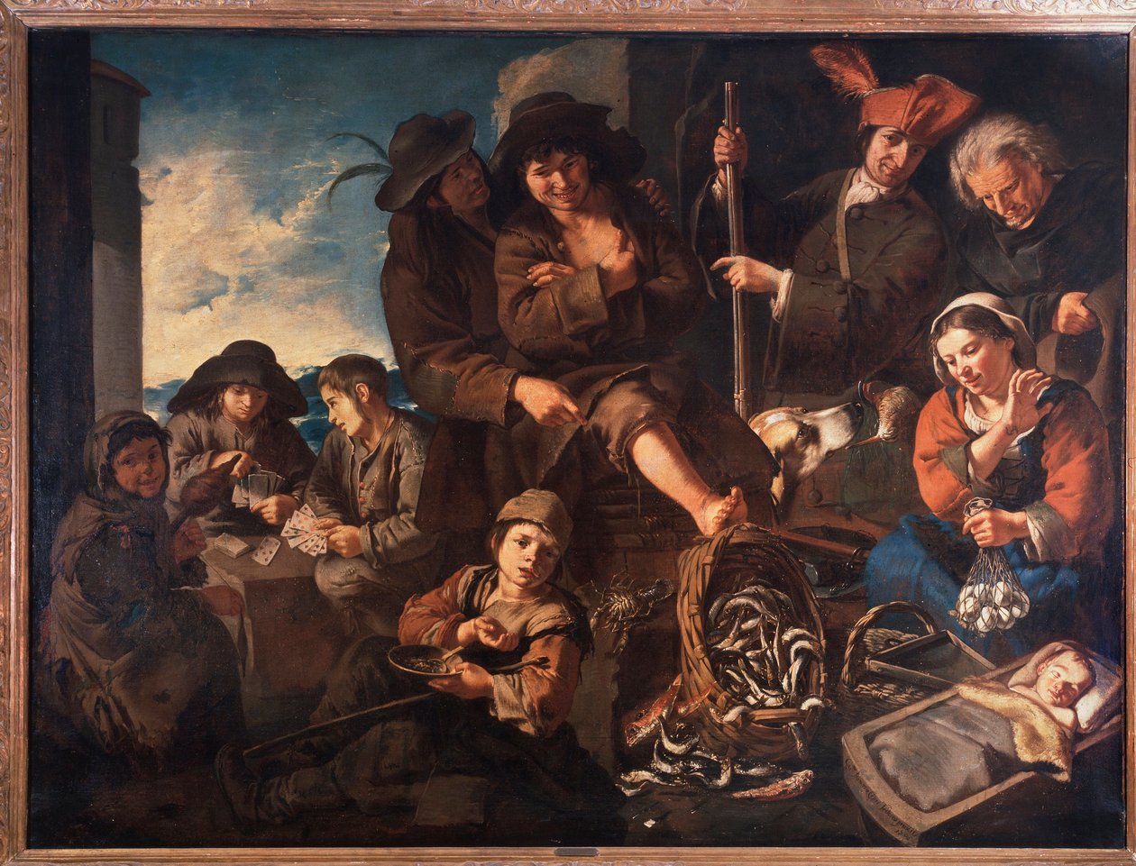 Los comerciantes de pescado de Giacomo Francesco Cipper