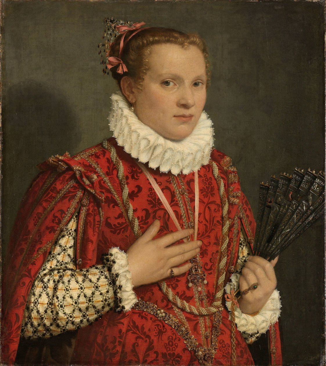 Retrato de una mujer joven de Giambattista Moroni