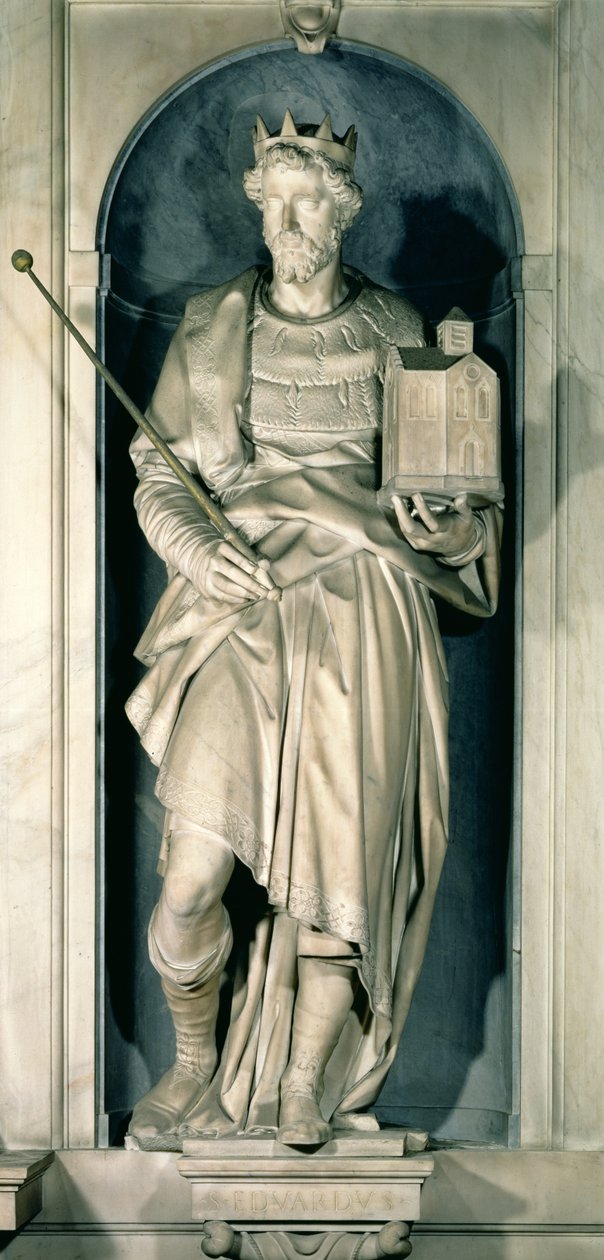 Eduardo el Confesor (c.1003-66) nicho de la Capilla Salviati de Giambologna