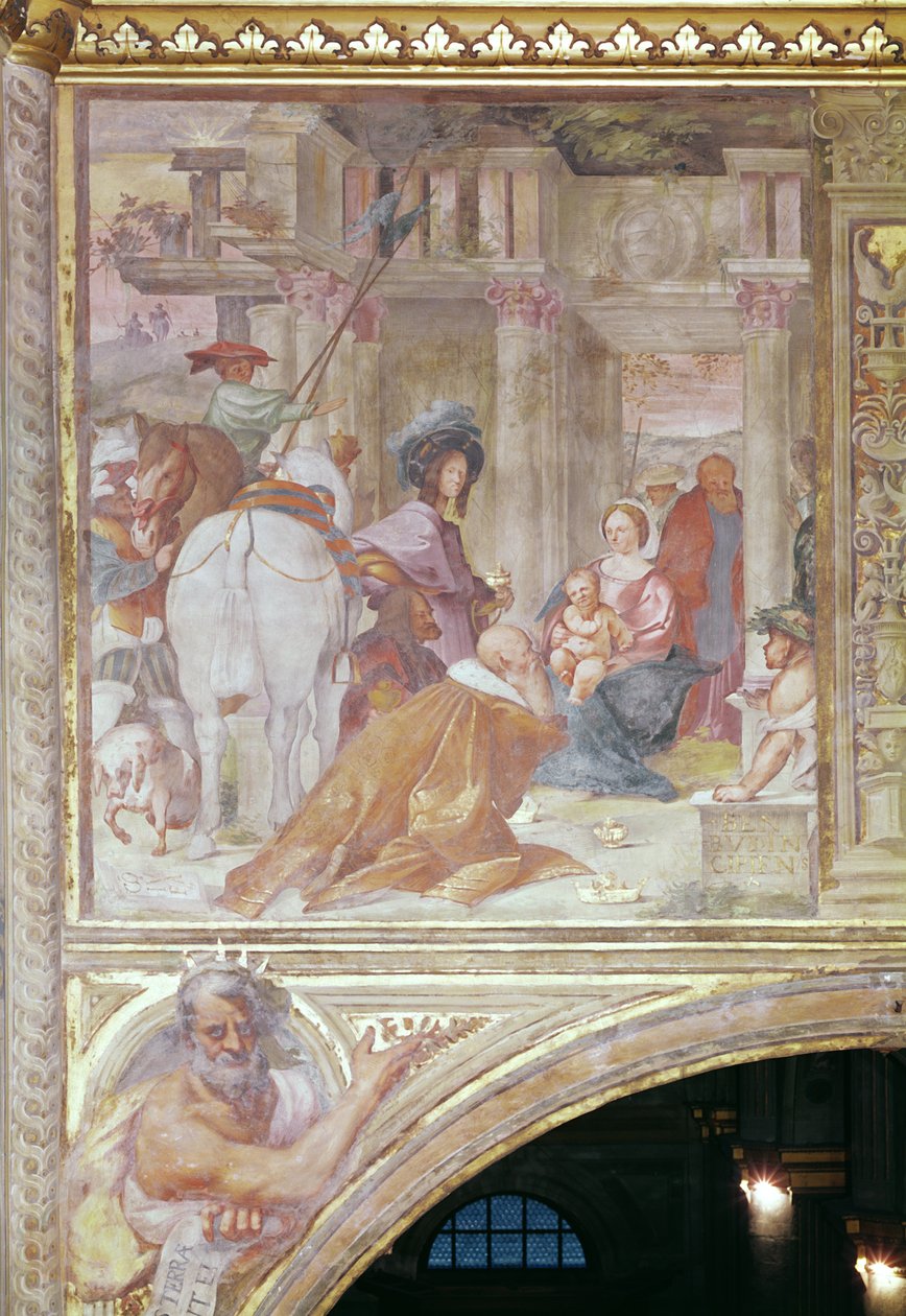 Adoración de los Magos de Gian Francesco Bembo