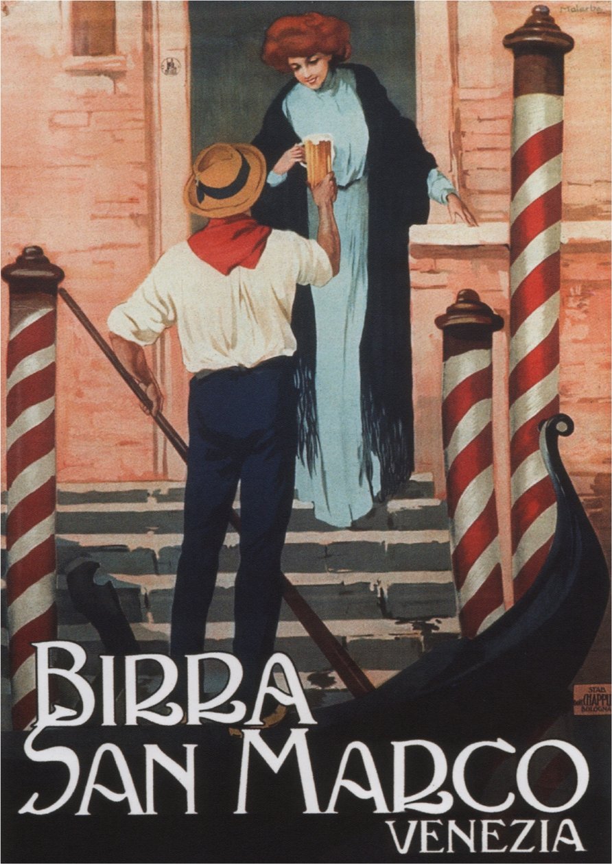 Cerveza San Marco, c. 1909 de Gian Emilio Malerba