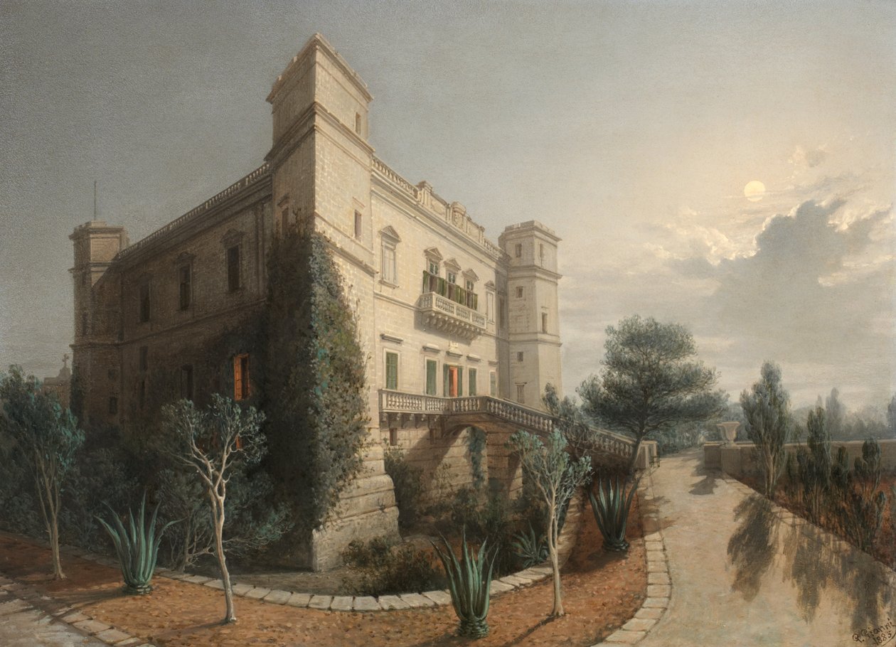 Palacio Verdala, 1888 de Giancinto Gianni