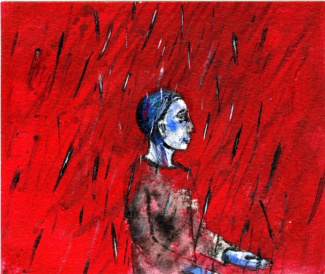 Noche roja, lluvia azul, 2005 de Gigi Sudbury