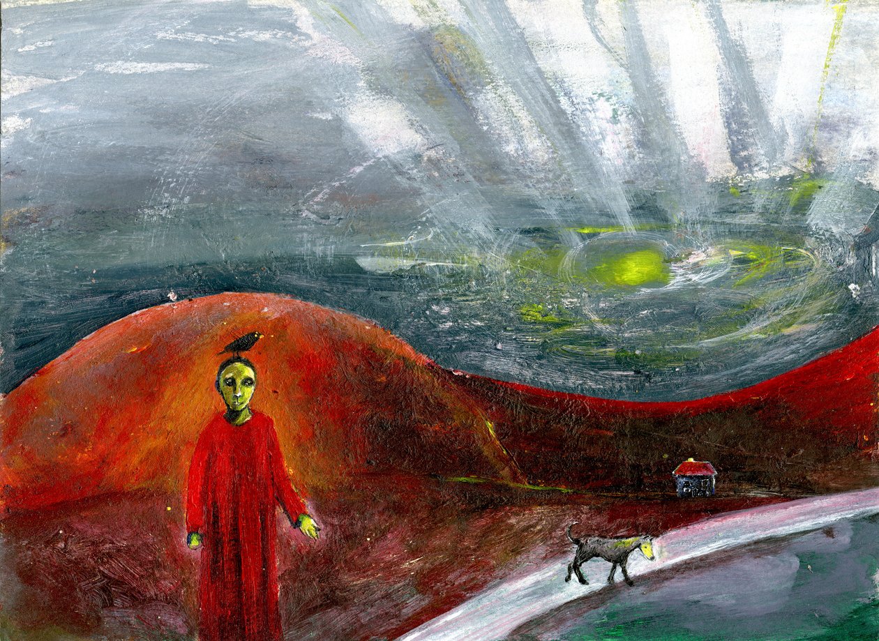 Perro de cara amarilla llévame a casa, 2005 de Gigi Sudbury