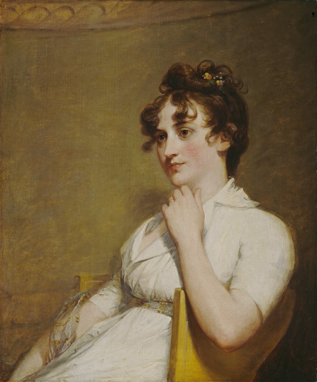 Eleanor Parke Custis Lewis (Sra. Lawrence Lewis), 1804 de Gilbert Stuart