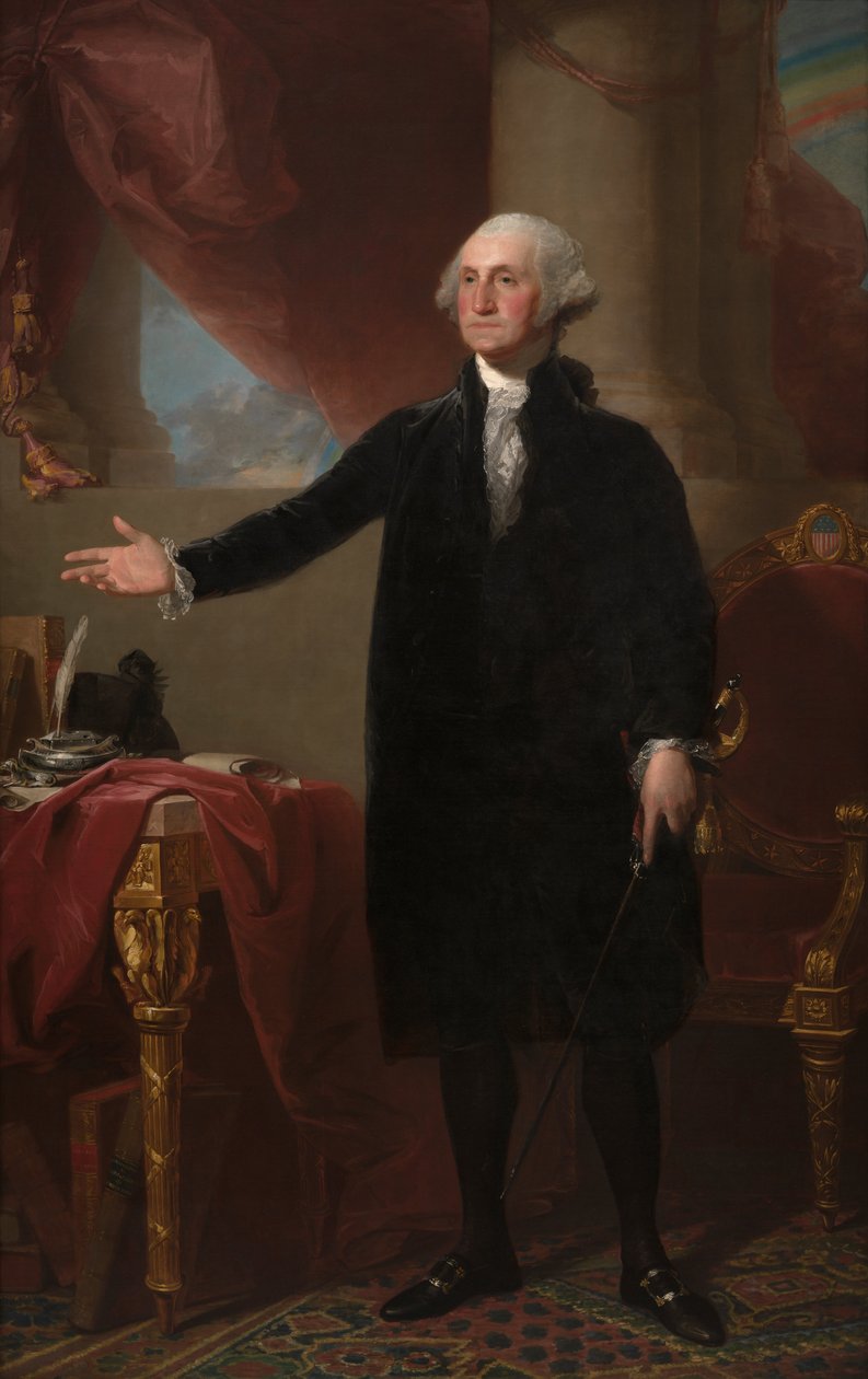 George Washington (Retrato Lansdowne) de Gilbert Stuart