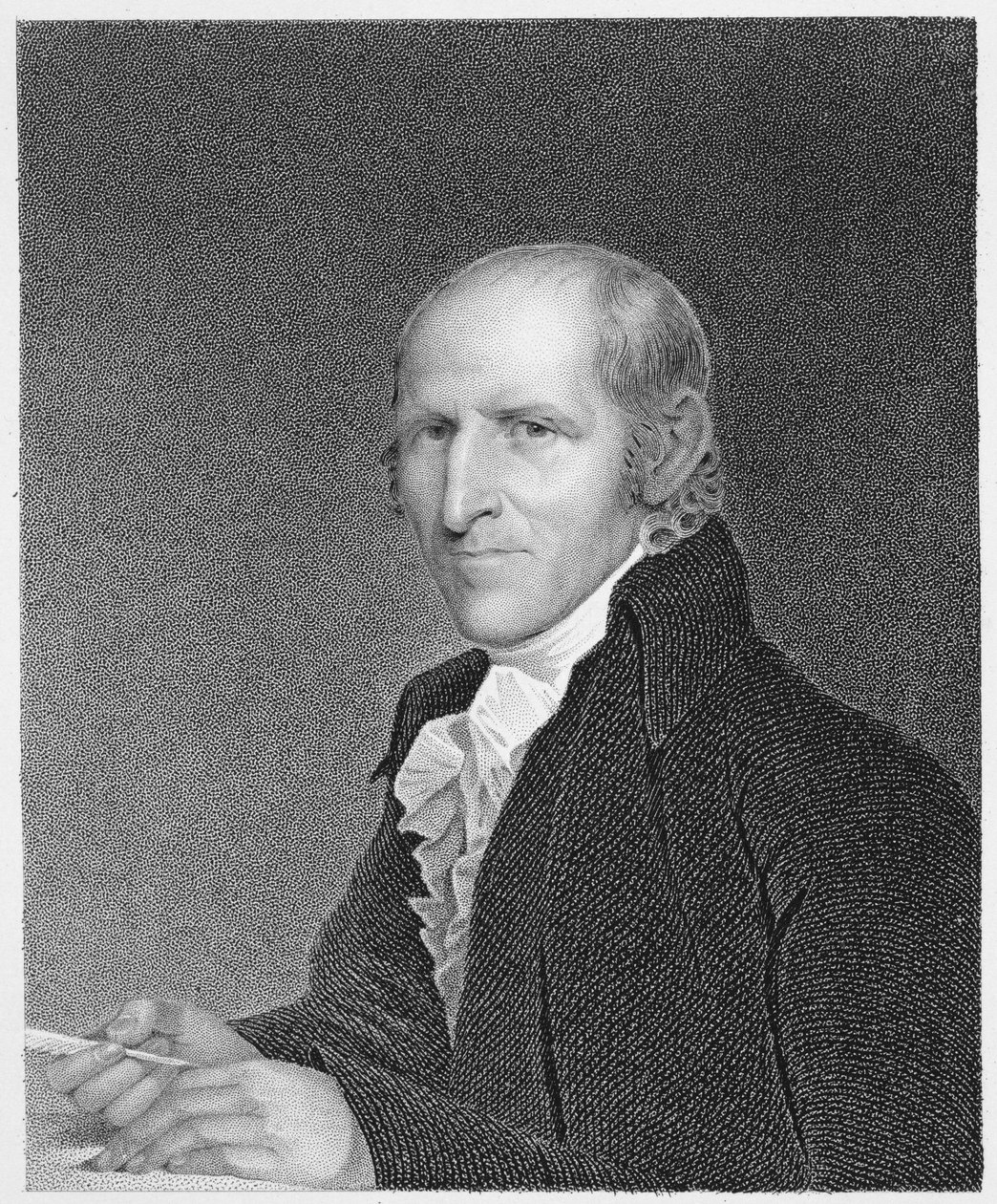 Timothy Pickering, grabado por Thomas B. Welch después de un dibujo del original por James Barton Longacre de Gilbert Stuart