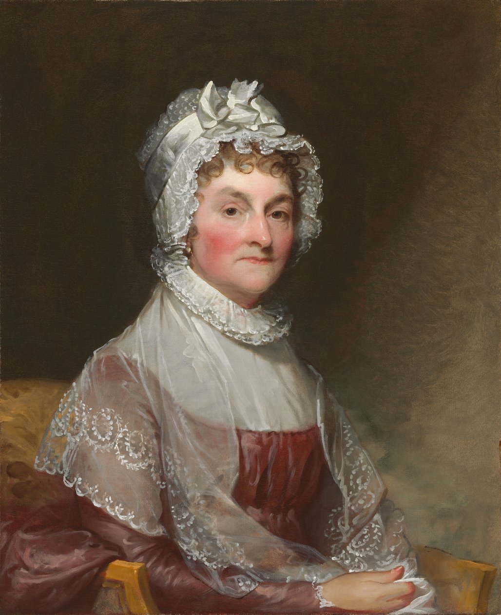 Abigail Smith Adams Sra. John Adams de Gilbert Stuart