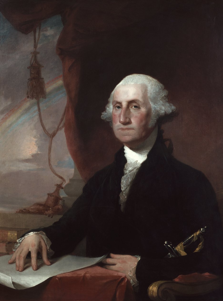 george washington de Gilbert Stuart