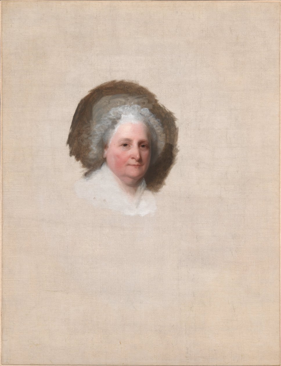 Martha Washington (Retrato del Ateneo) de Gilbert Stuart