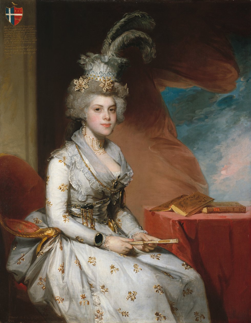 Matilda Stoughton de Jaudenes de Gilbert Stuart