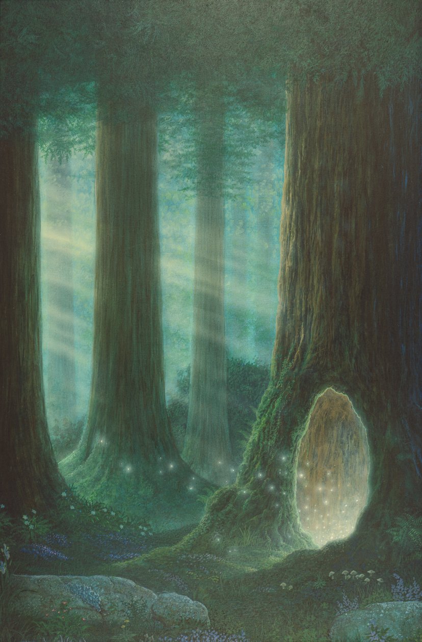 Entrada en la Tierra (pintura) de Gilbert Williams