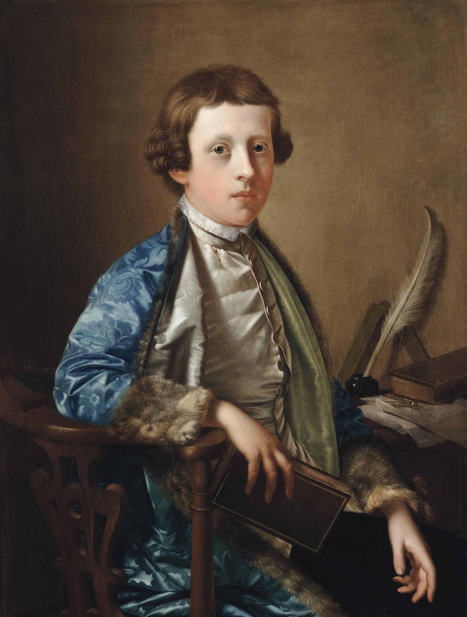 Retrato de un niño de Giles Hussey