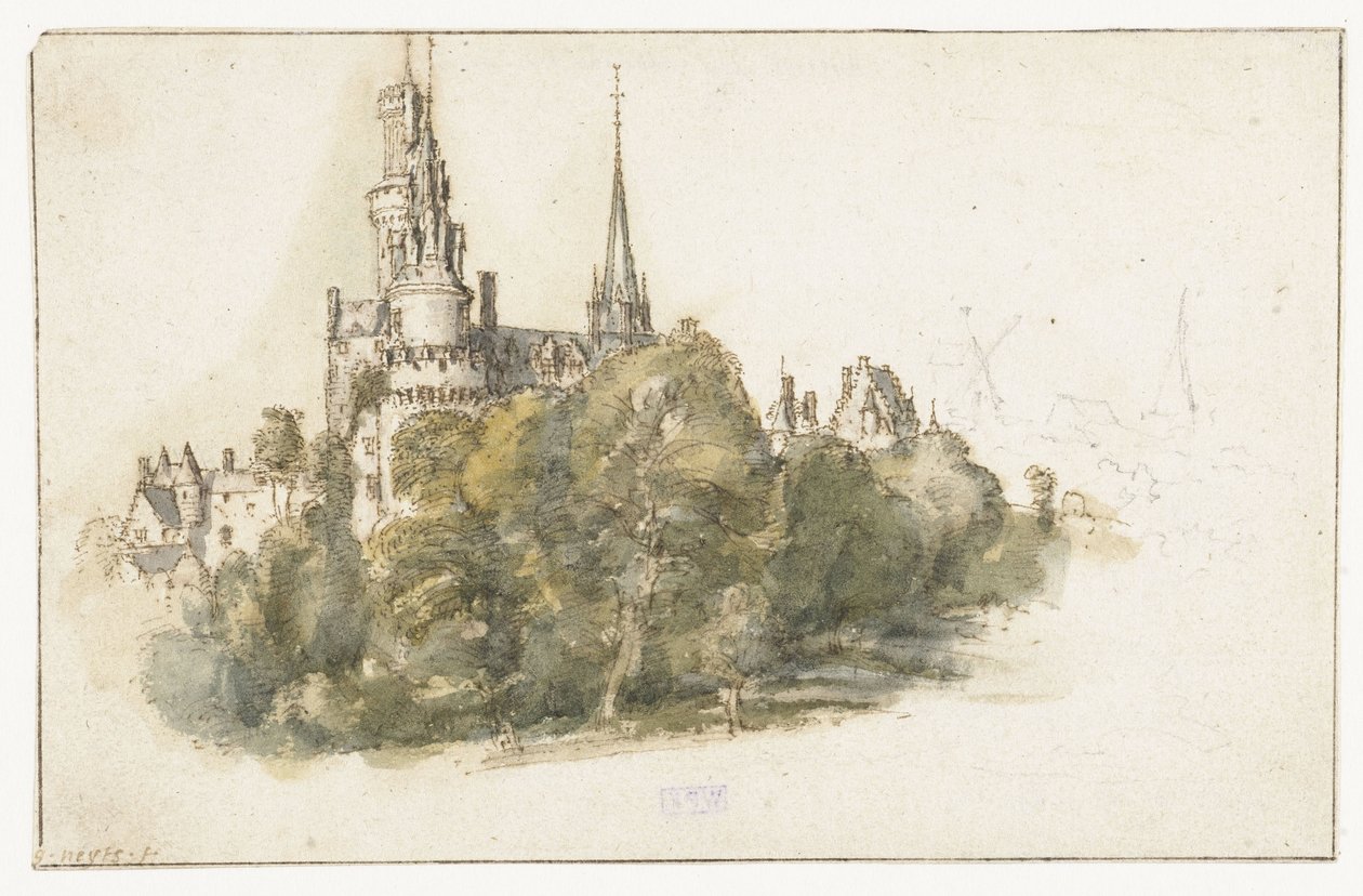 Vista del Château d