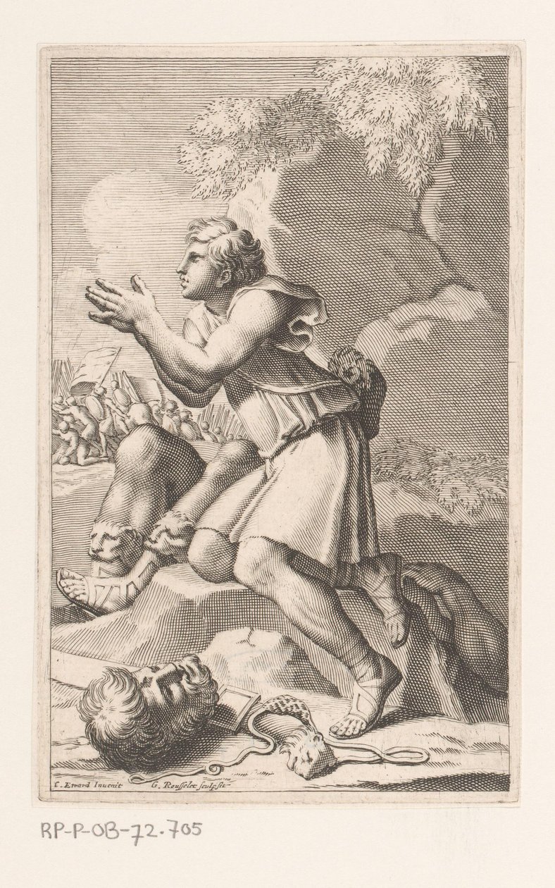 David después de matar a Goliat de Gilles Rousselet