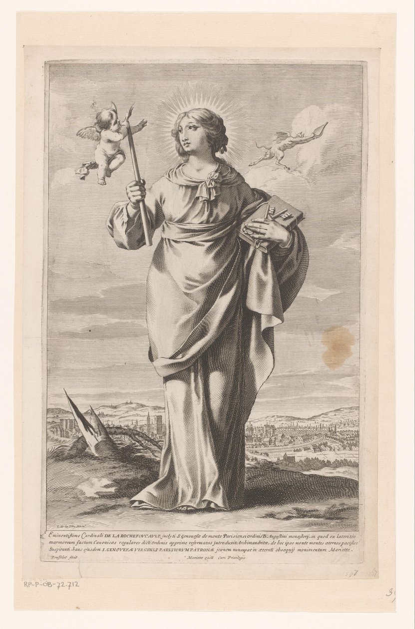 Santa Genoveva de París de Gilles Rousselet