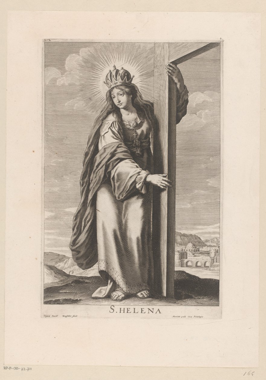Santa Elena en la cruz de Gilles Rousselet