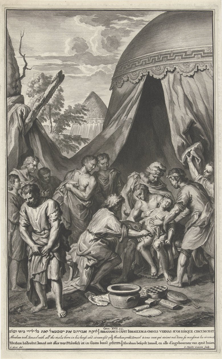 Circuncisión de Ismael de Gilliam van der Gouwen