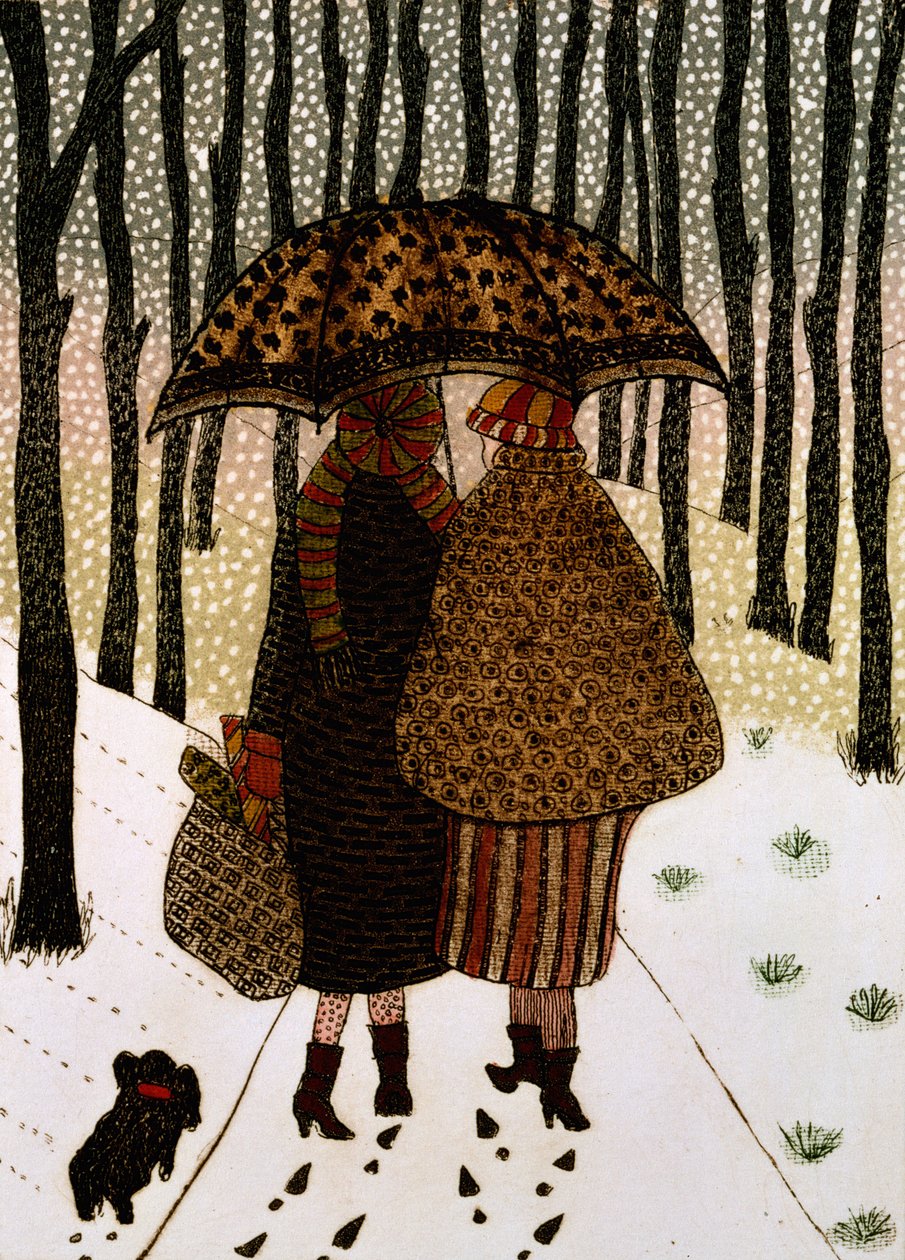 Copos de nieve de Gillian Lawson