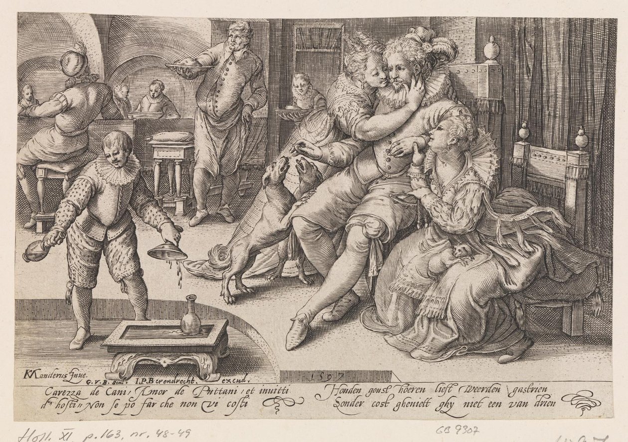 Escenas de una vida licenciosa de Gillis van Breen