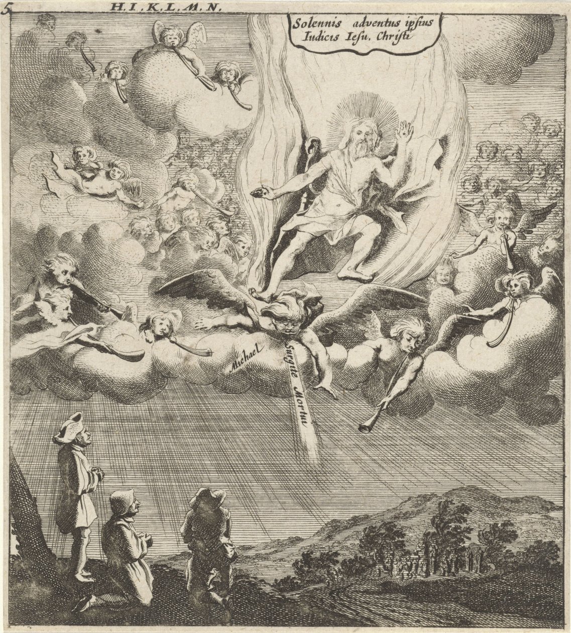 Cristo se aparece en el cielo de Gillis van Scheyndel (I)