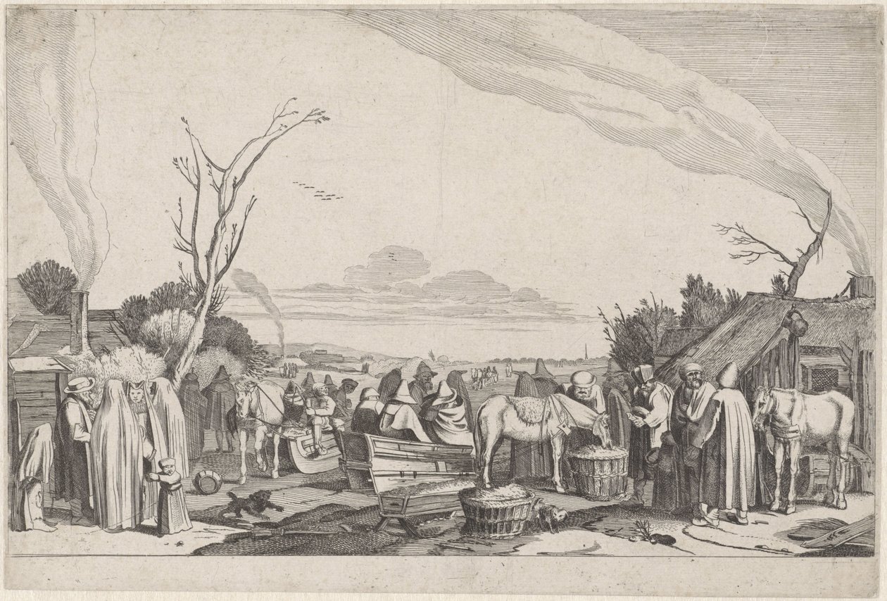 Invierno Las cuatro estaciones (título de la serie) de Gillis van Scheyndel (I)