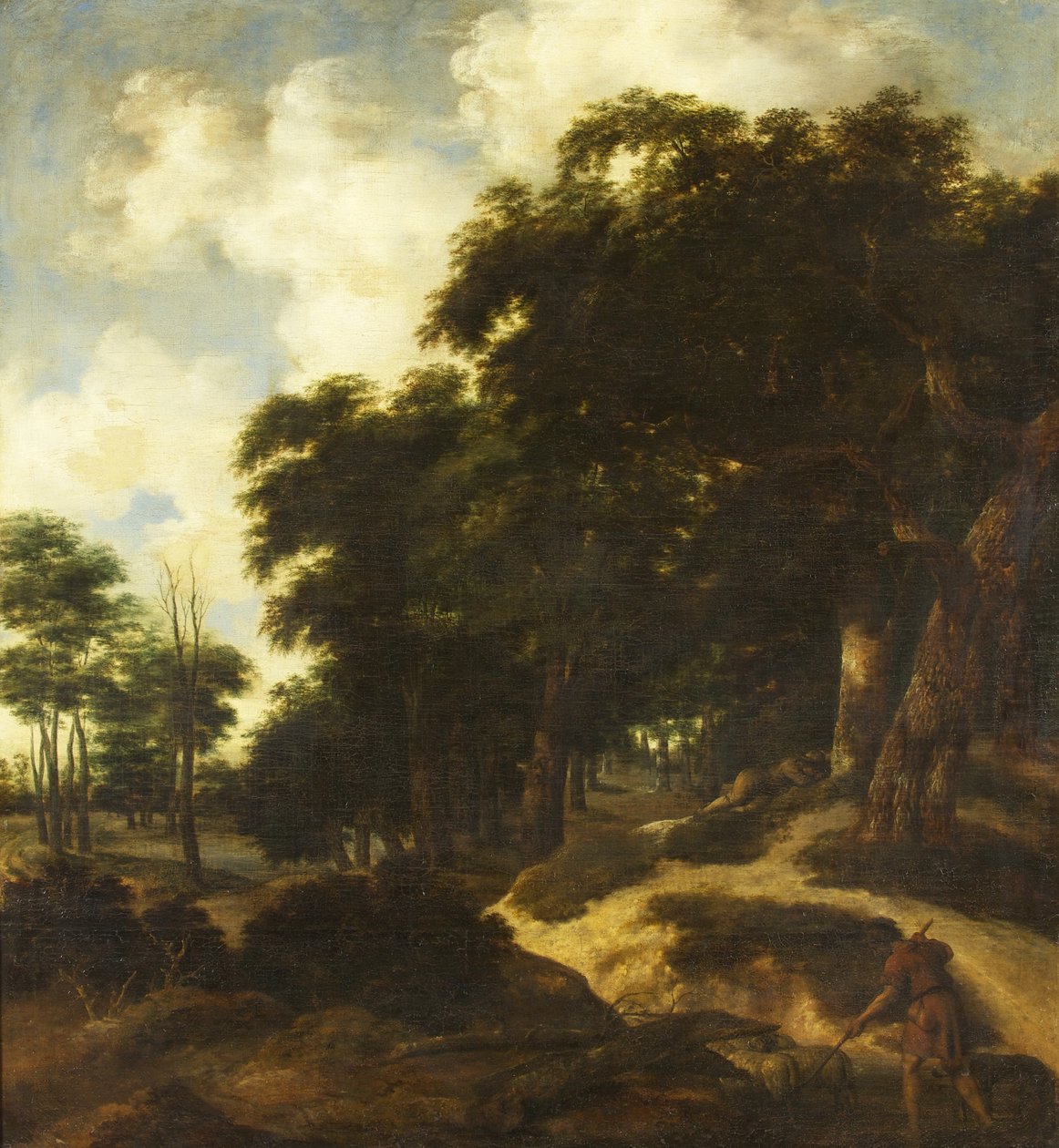 Escena del bosque de Gillis van Scheyndel