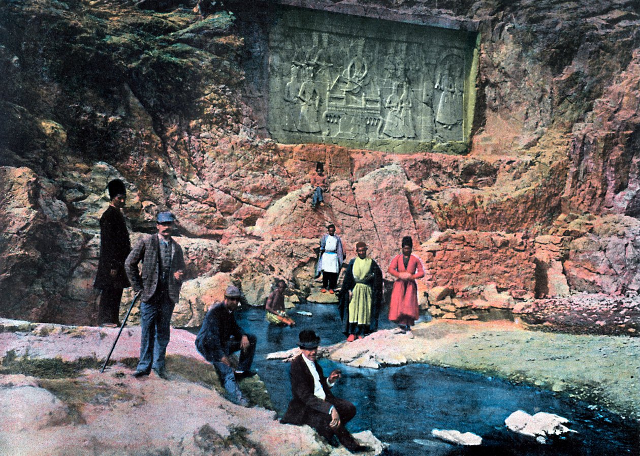 El Shah de Persia y sus hijos, c. 1890 de Gillot