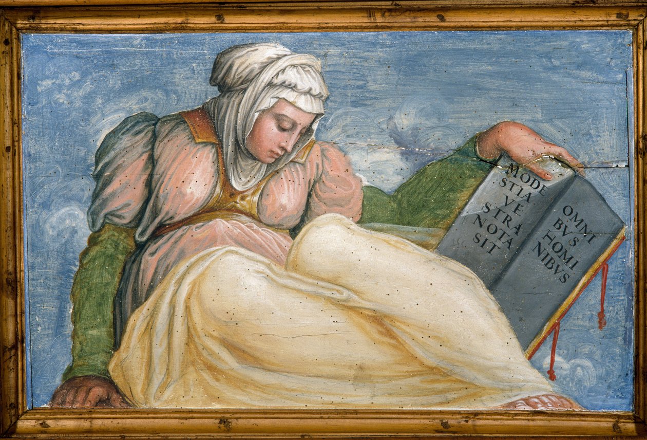 Sibila, Cámara de Abramo, 1542 de Giorgio Vasari